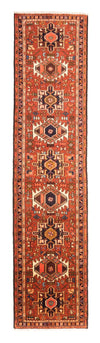 Qaraja Tapis 70x283cm - Tapis persan - Tapis de couloir / Rouge / 70 x 283 cm Tapis de couloir