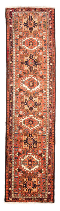 Tapis de couloir Tapis persan - Nomadic - 294 x 76 cm - rouge