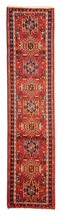 Tapis de couloir Tapis persan - Nomadic - 286 x 70 cm - rouge