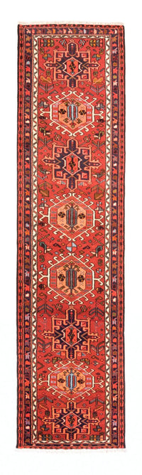Tapis de couloir Tapis persan - Nomadic - 276 x 75 cm - rouge