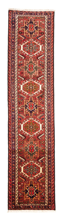 Tapis de couloir Tapis persan - Nomadic - 284 x 68 cm - rouge