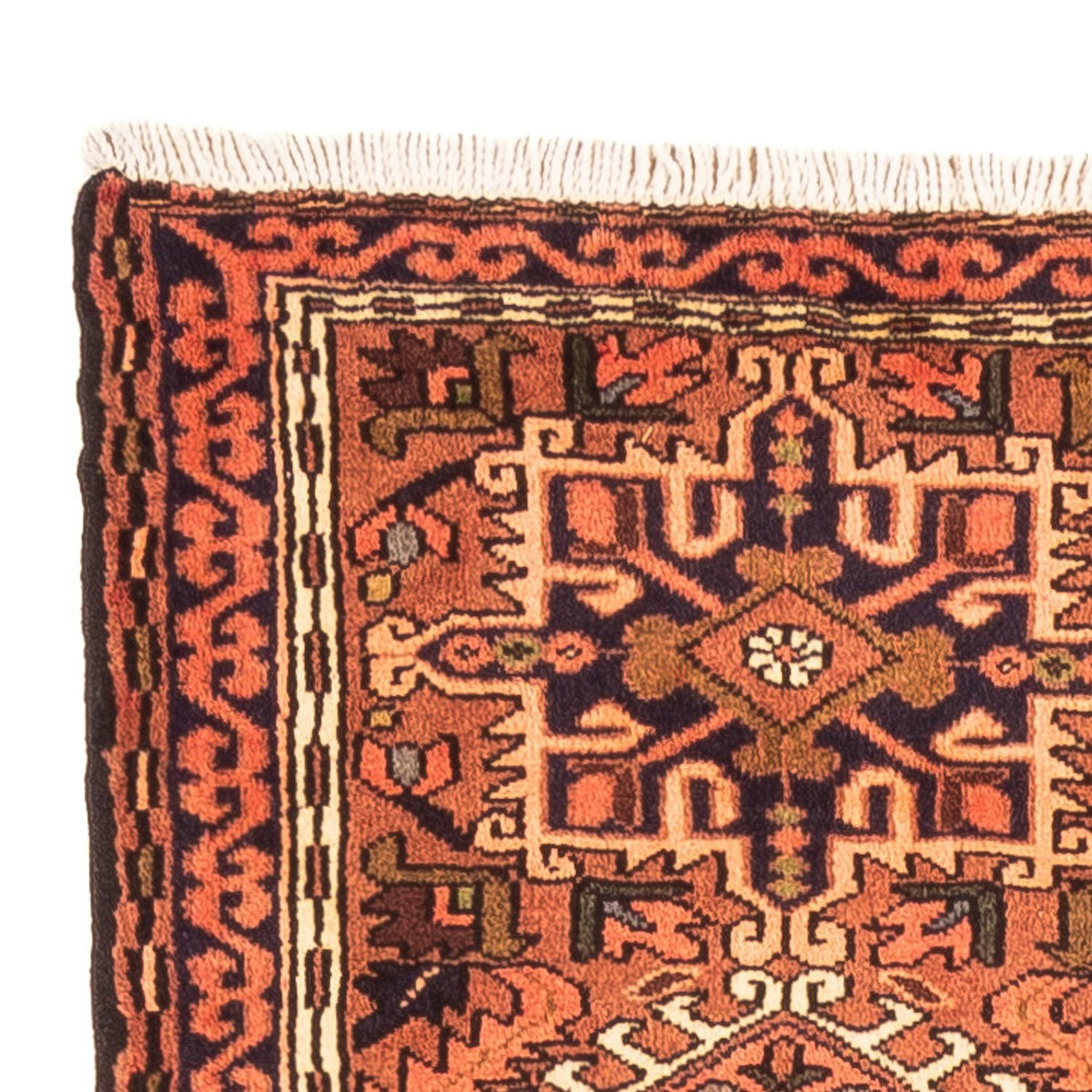 Qaraja Tappeto 64x196cm - Tappeto persiano - rosso