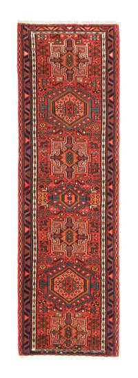 Tapis de couloir Tapis persan - Nomadic - 207 x 61 cm - rouge