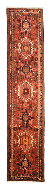 Tapis de couloir Tapis persan - Nomadic - 280 x 68 cm - rouge