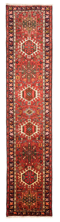 Tapis de couloir Tapis persan - Nomadic - 296 x 67 cm - rouge