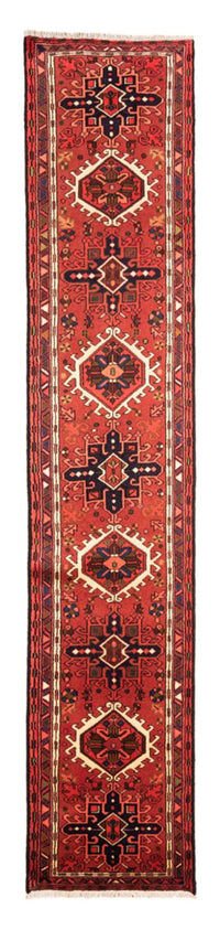 Tapis de couloir Tapis persan - Nomadic - 291 x 66 cm - rouge