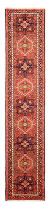 Qaraja Tapis 65x277cm - Tapis persan - rouge - Tapis de couloir / Rouge / 65 x 277 cm Tapis de couloir