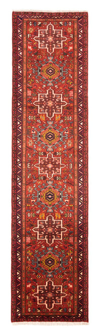 Tapis de couloir Tapis persan - Nomadic - 290 x 73 cm - rouge