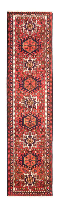 Tapis de couloir Tapis persan - Nomadic - 286 x 70 cm - rouge