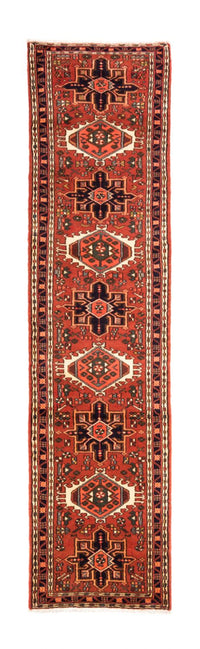 Tapis de couloir Tapis persan - Nomadic - 296 x 72 cm - rouge