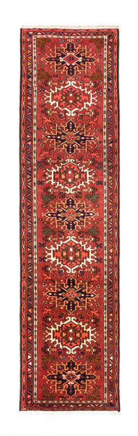 Tapis de couloir Tapis persan - Nomadic - 290 x 74 cm - rouge