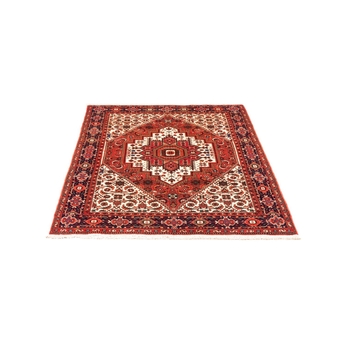 Perserteppich - Nomadic - 155 x 107 cm - rot