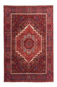 Tapis persan - Nomadic - 153 x 101 cm - rouge foncé