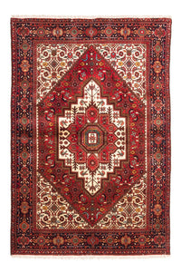 Tapis persan - Nomadic - 152 x 102 cm - rouge