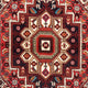 Perserteppich - Nomadic - 151 x 103 cm - rot