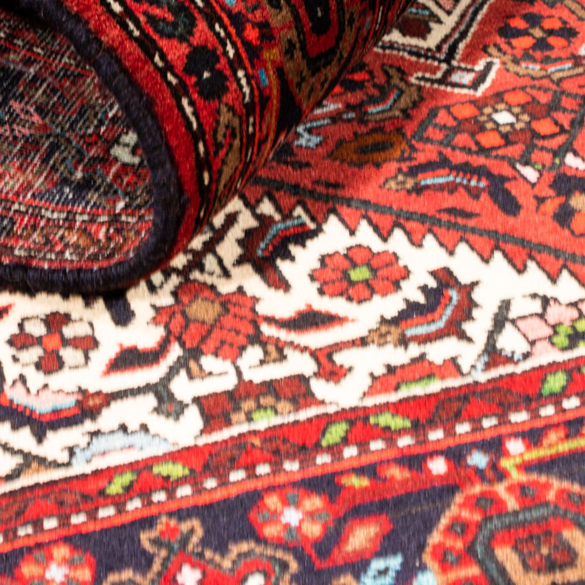 Perserteppich - Nomadic - 152 x 101 cm - rot