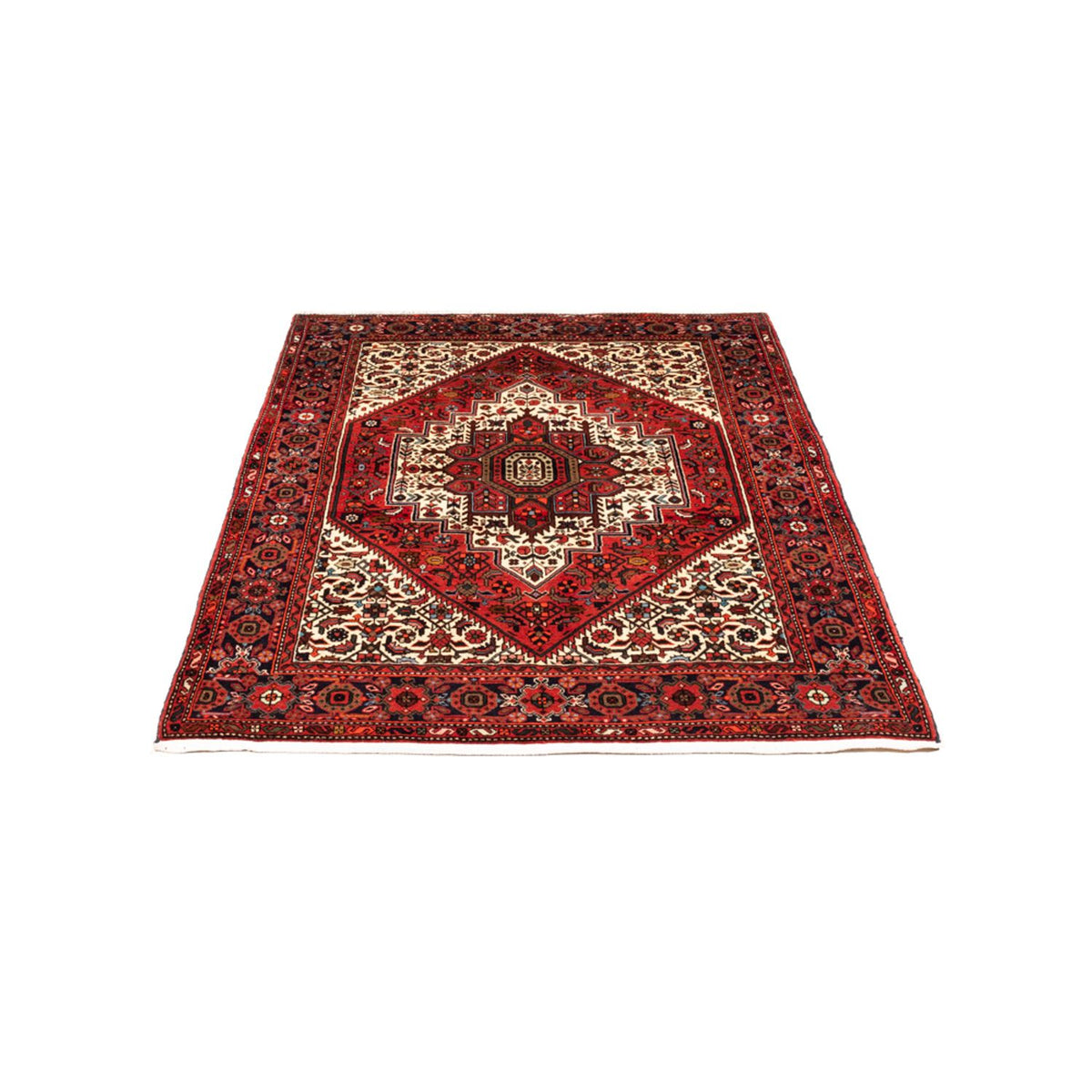 Perserteppich - Nomadic - 152 x 101 cm - rot