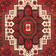 Perserteppich - Nomadic - 143 x 100 cm - rot