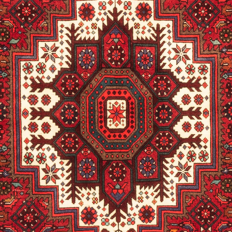 Perserteppich - Nomadic - 143 x 100 cm - rot