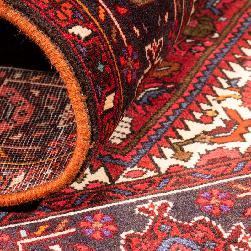 Perserteppich - Nomadic - 143 x 100 cm - rot