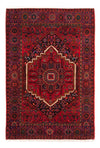 Tappeto Gholtogh 101x155cm - Tappeto persiano - rosso - Rettangolo / Rosso / 101 x 155 cm Rettangolo