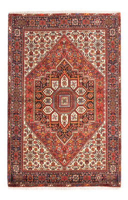 Perserteppich - Nomadic - 135 x 102 cm - rot
