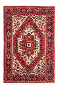 Tapis persan - Nomadic - 148 x 98 cm - rouge