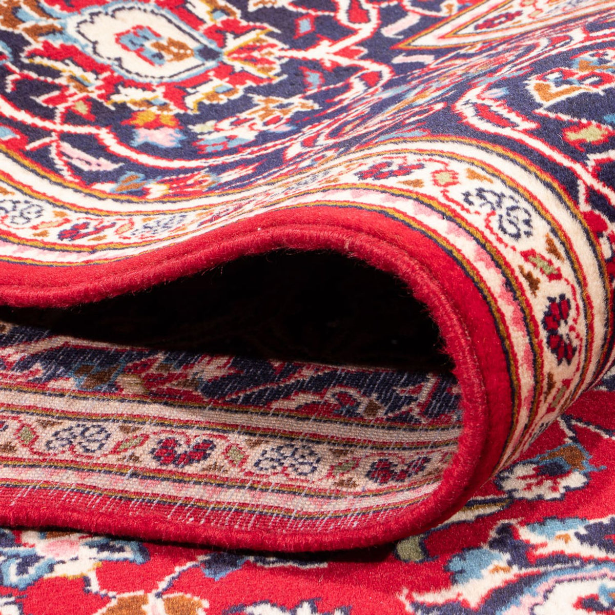 Perserteppich - Keshan - 296 x 194 cm - rot