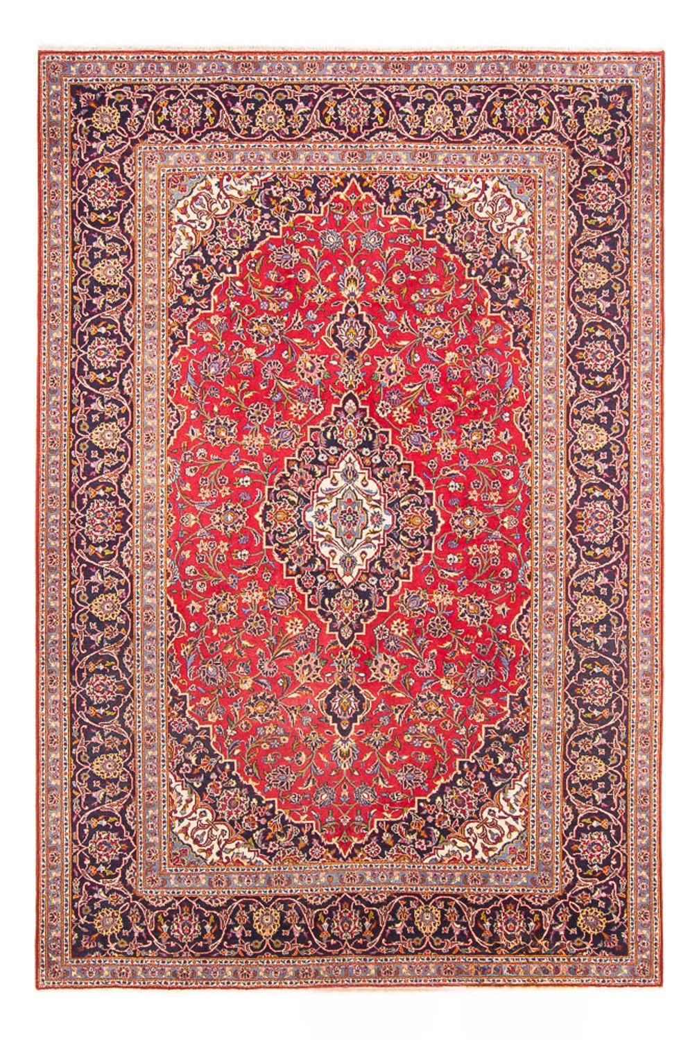 Perserteppich - Keshan - 295 x 198 cm - rot