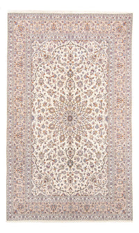 Tapis persan - Keshan - 302 x 194 cm - crème