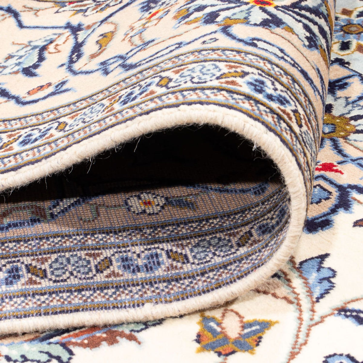 Perserteppich - Keshan - 306 x 192 cm - creme