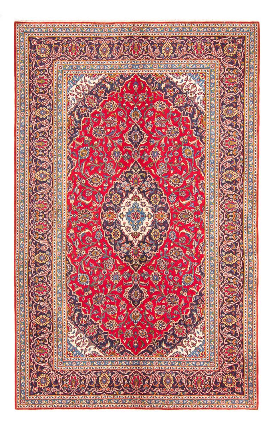 Perserteppich - Keshan - 302 x 205 cm - rot