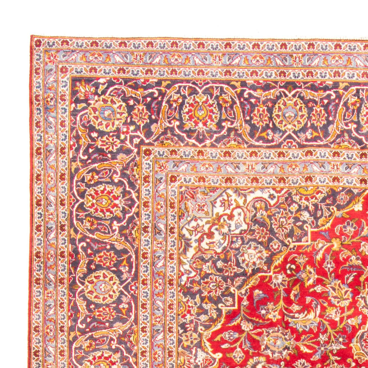 Keshan Teppich 344x243cm - Perserteppich