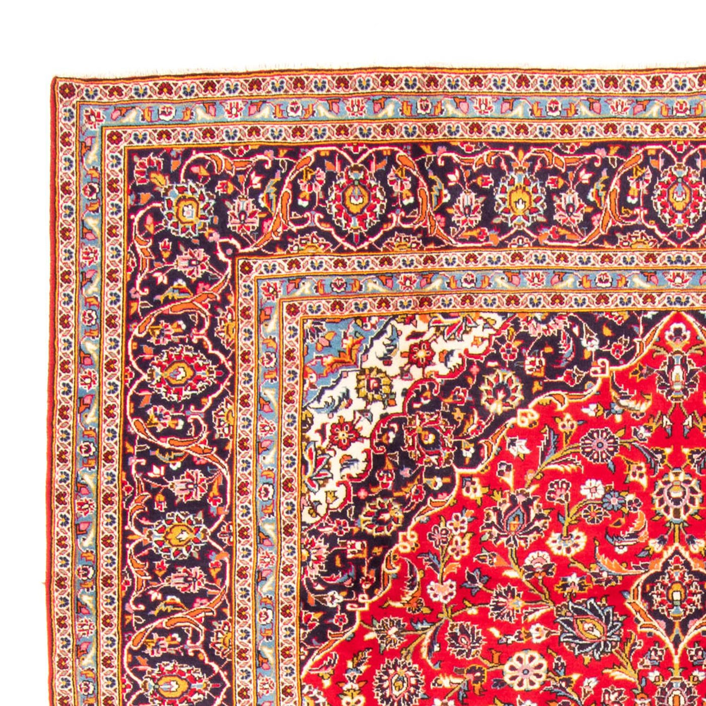 Keshan Teppich 340x247cm - Perserteppich