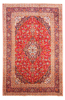 Perserteppich - Keshan - 374 x 240 cm - rot