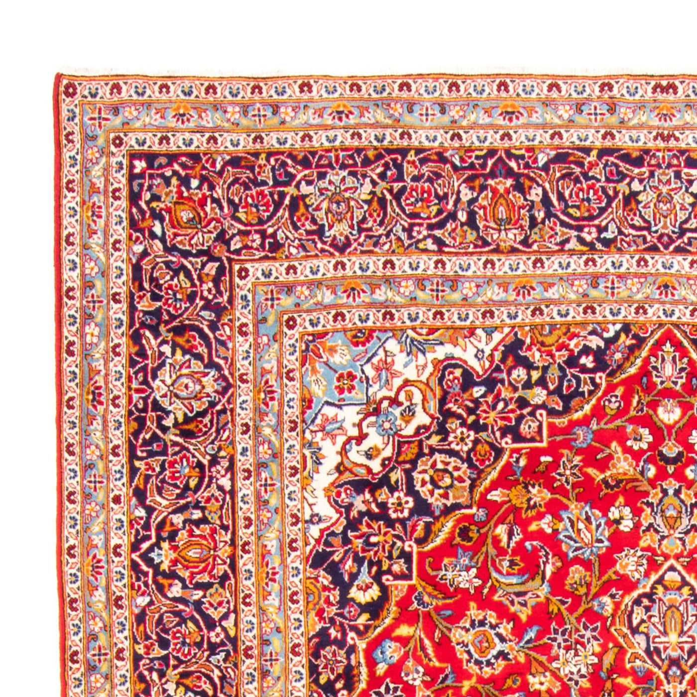 Keshan Teppich 374x240cm - Perserteppich