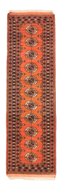 Tapis de couloir Tapis Turkaman - 193 x 52 cm - orange