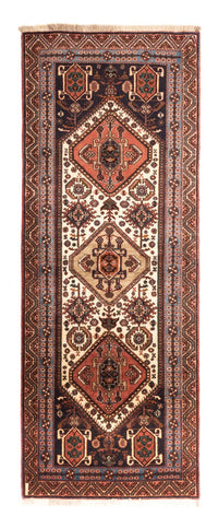 Tapis de couloir Tapis persan - Nomadic - 202 x 80 cm - crème