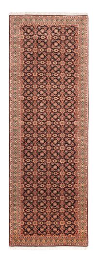 Tapis de couloir Tapis persan - Tabriz - Royal - 200 x 68 cm - bleu foncé