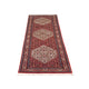 Läufer Perser - Bidjar - 228 x 61 cm - rot
