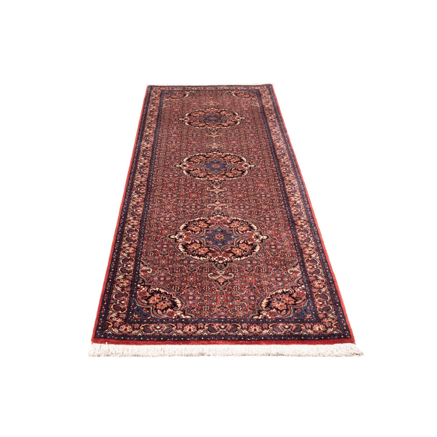 Läufer Perser - Bidjar - 238 x 73 cm - rot