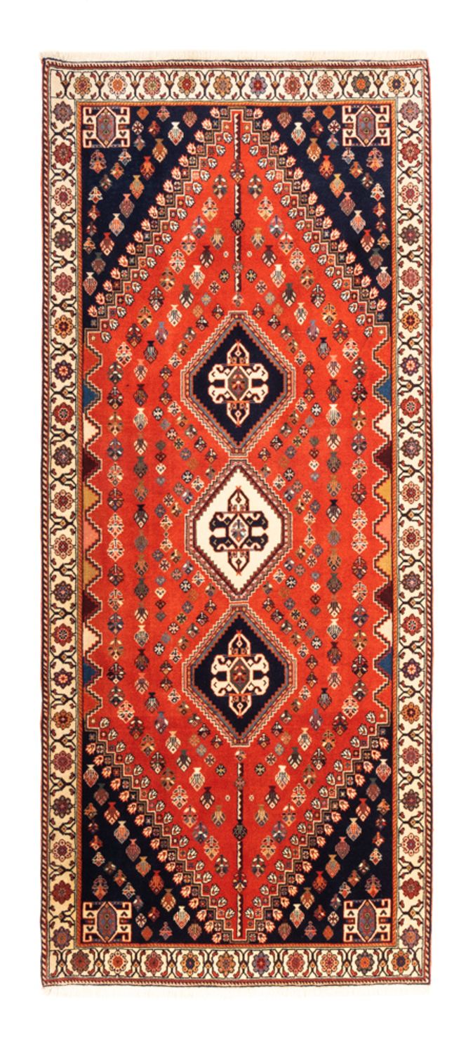 Läufer Gabbeh - Kaschkuli Perser - 200 x 85 cm - rot