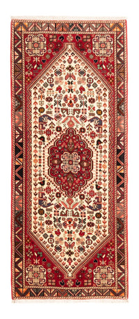Tapis de couloir Tapis persan - Nomadic - 200 x 82 cm - crème