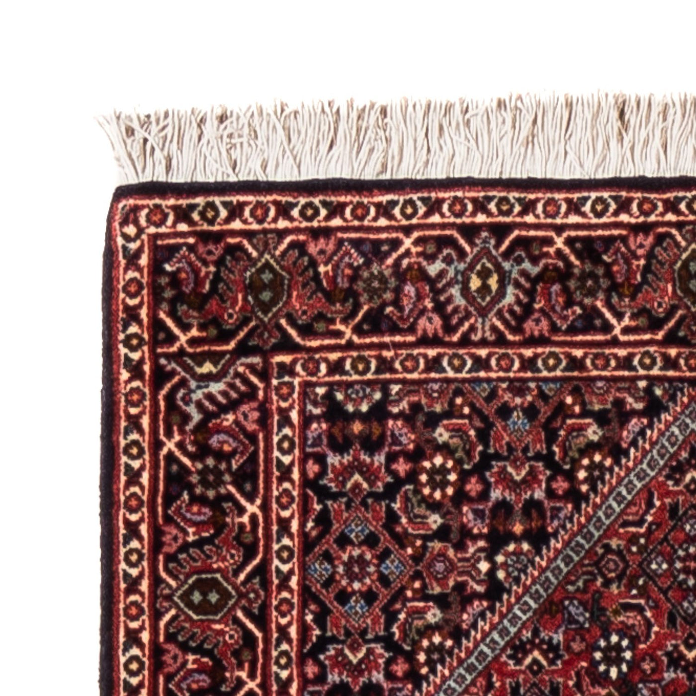 Tapis de couloir Tapis persan - Bidjar - 240 x 65 cm - crème