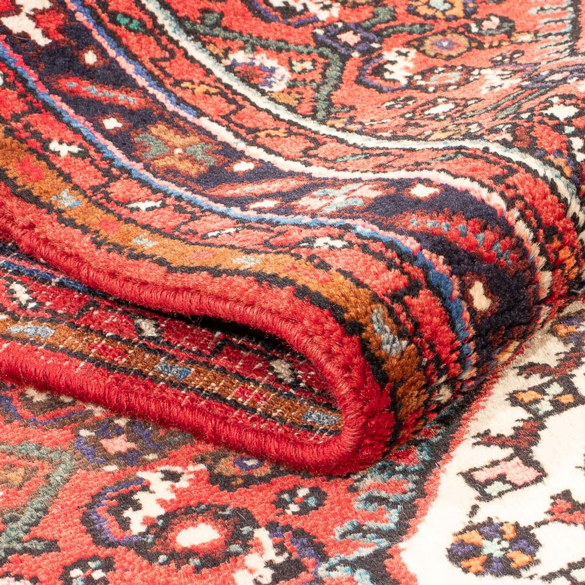 Läufer Perser - Nomadic - 400 x 80 cm - dunkelblau