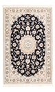 Tapis persan - Nain - Premium - 159 x 105 cm - bleu foncé