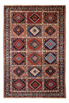Yalameh Tapis 202x305cm - Tapis persan - rouge bordeaux - Rectangle / Rouge Bordeaux / 202 x 305 cm Rectangle