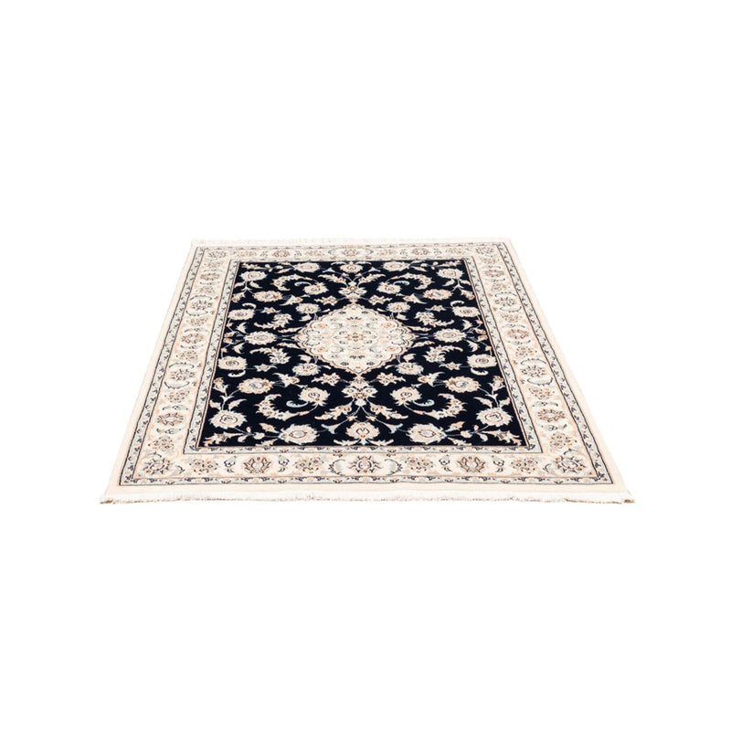 Perserteppich - Nain - Premium - 152 x 107 cm - dunkelblau