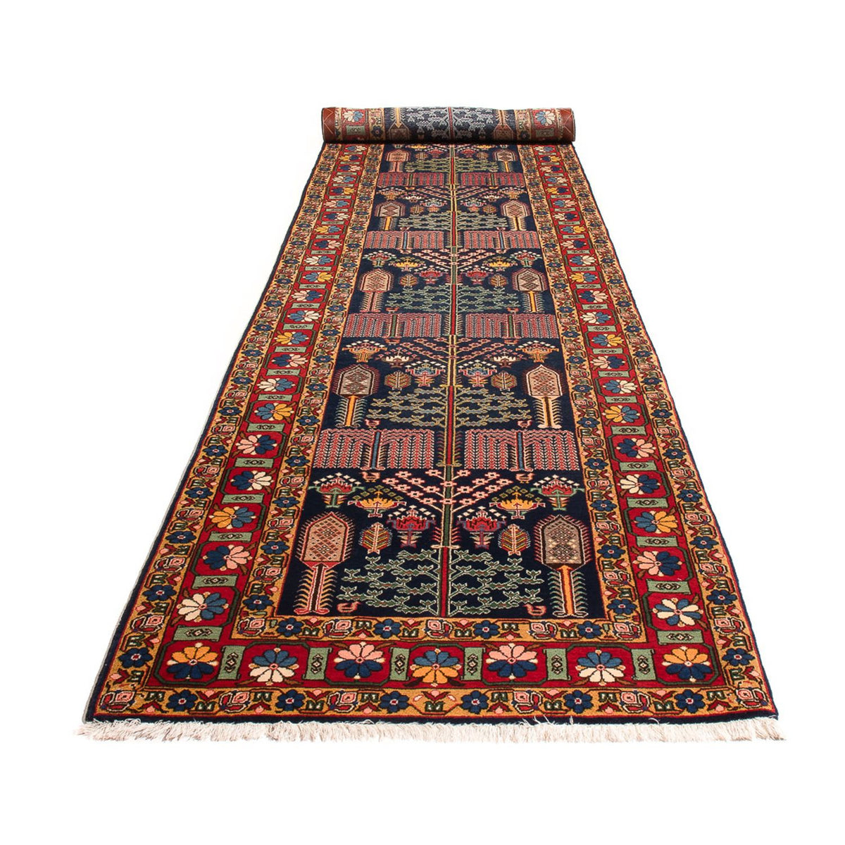 Läufer Perser - Nomadic - 486 x 97 cm - mehrfarbig