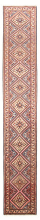 Läufer Perser - Nomadic - 397 x 66 cm - mehrfarbig